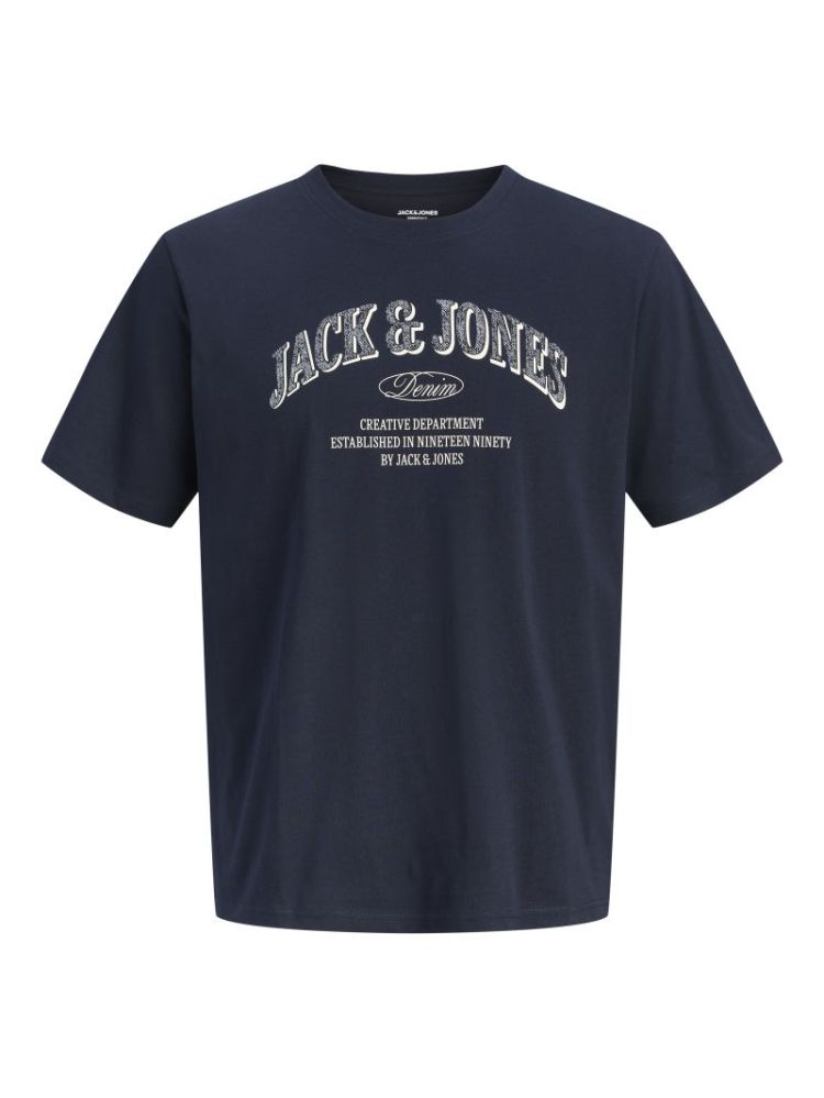 JJEDENVER LOGO TEE SS O-NECK S 175876 Navy Bla