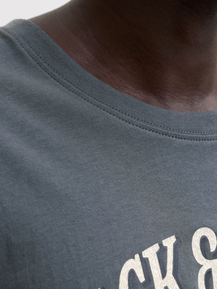 JJEDENVER LOGO TEE SS O-NECK S 176720 Turbulen