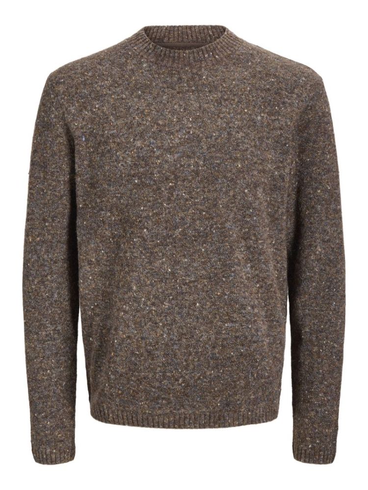 JJENIEL KNIT CREW NECK SN 307144001 Cocoa