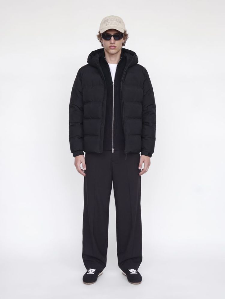 JJSAGE PUFFER JACKET BF 178012 Black