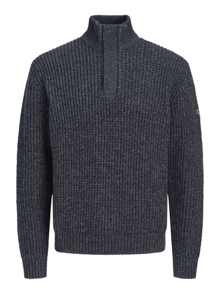 JJROOSTER KNIT HALF ZIP 175876001 Navy