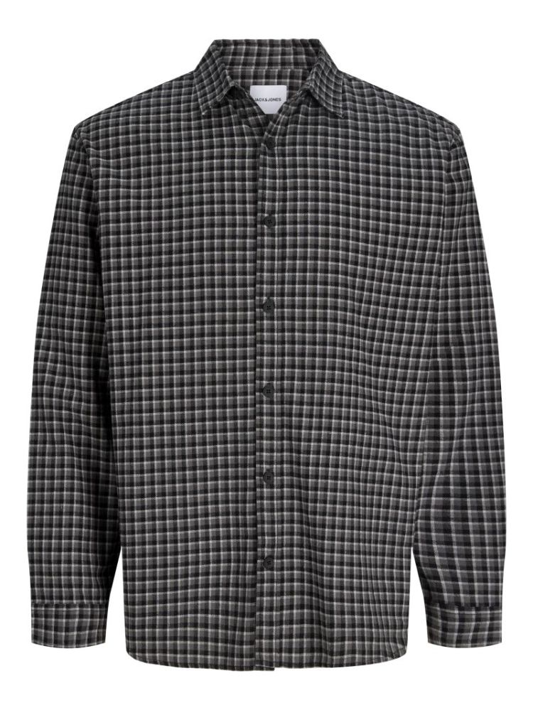 JJCARTER CHECK SHIRT LS SN 178012 Black