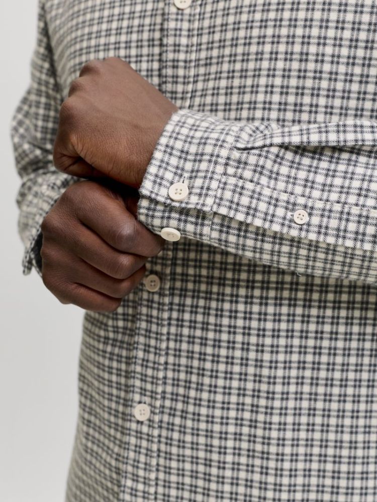 JJCARTER CHECK SHIRT LS SN 177642 Cloud Da