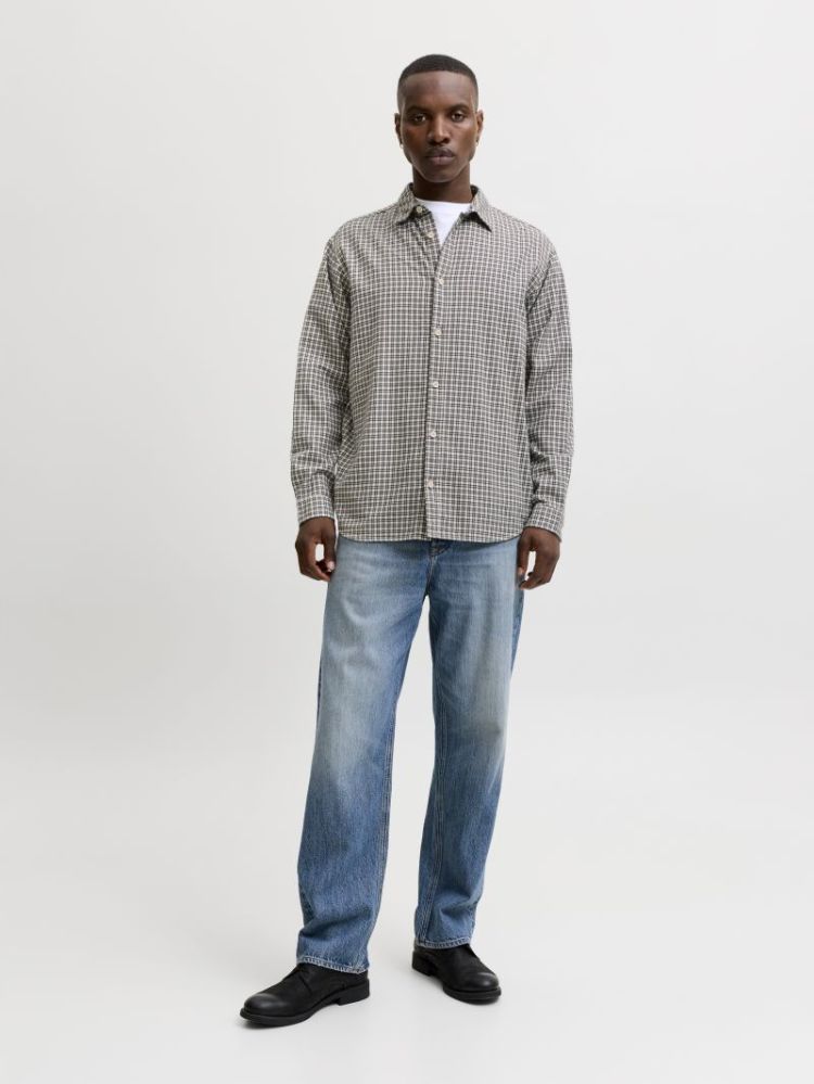 JJCARTER CHECK SHIRT LS SN 177642 Cloud Da