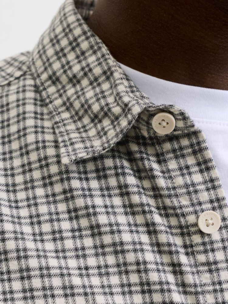JJCARTER CHECK SHIRT LS SN 177642 Cloud Da