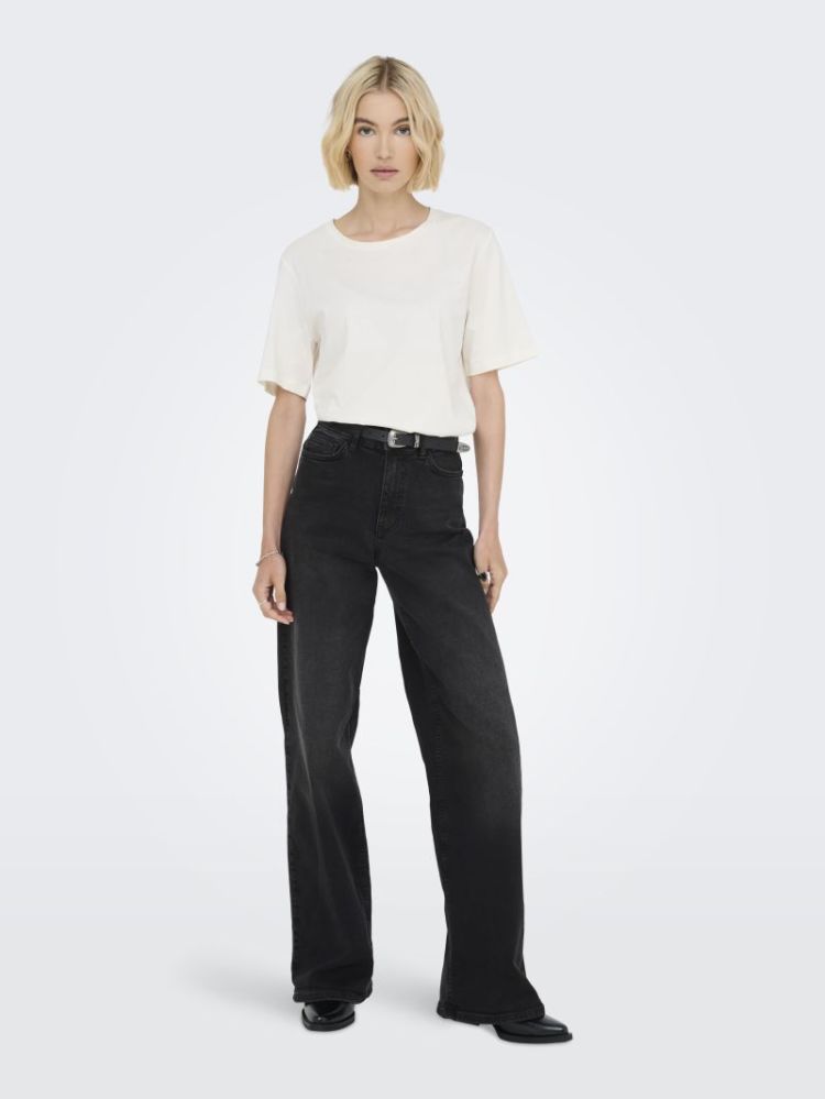 JDYFELINA-FINA HW WIDE BLK JEA 179674 Black De