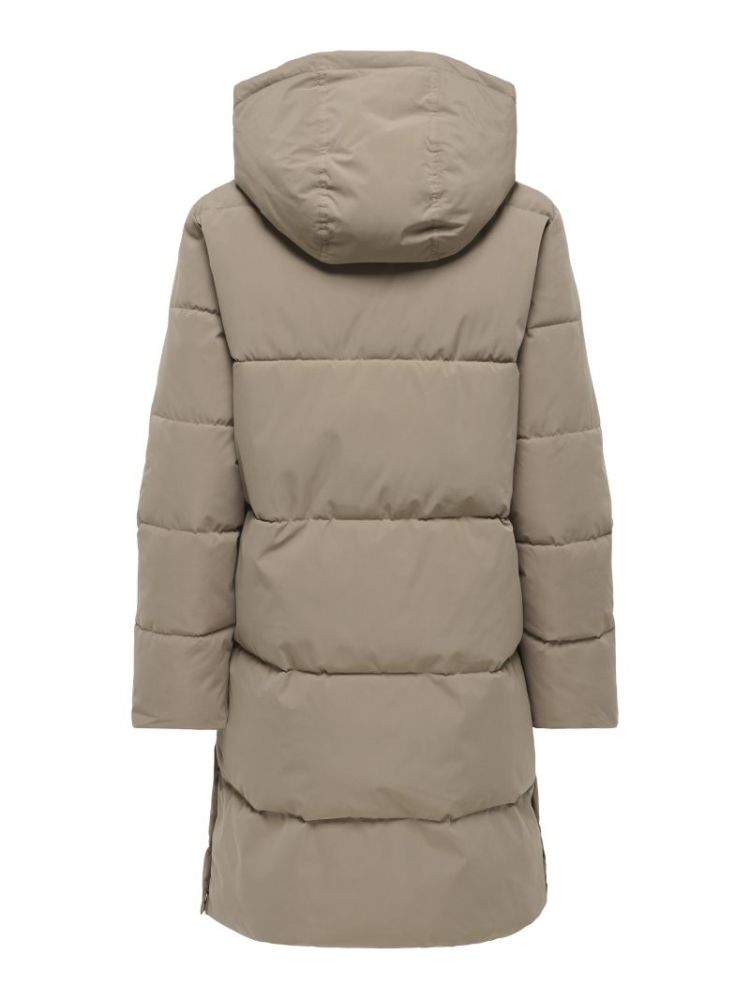 JDYBLAIR LONG HOOD PUFFER OTW  239935001 Walnu