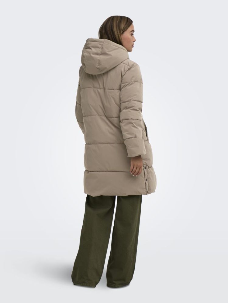 JDYBLAIR LONG HOOD PUFFER OTW  239935001 Walnu