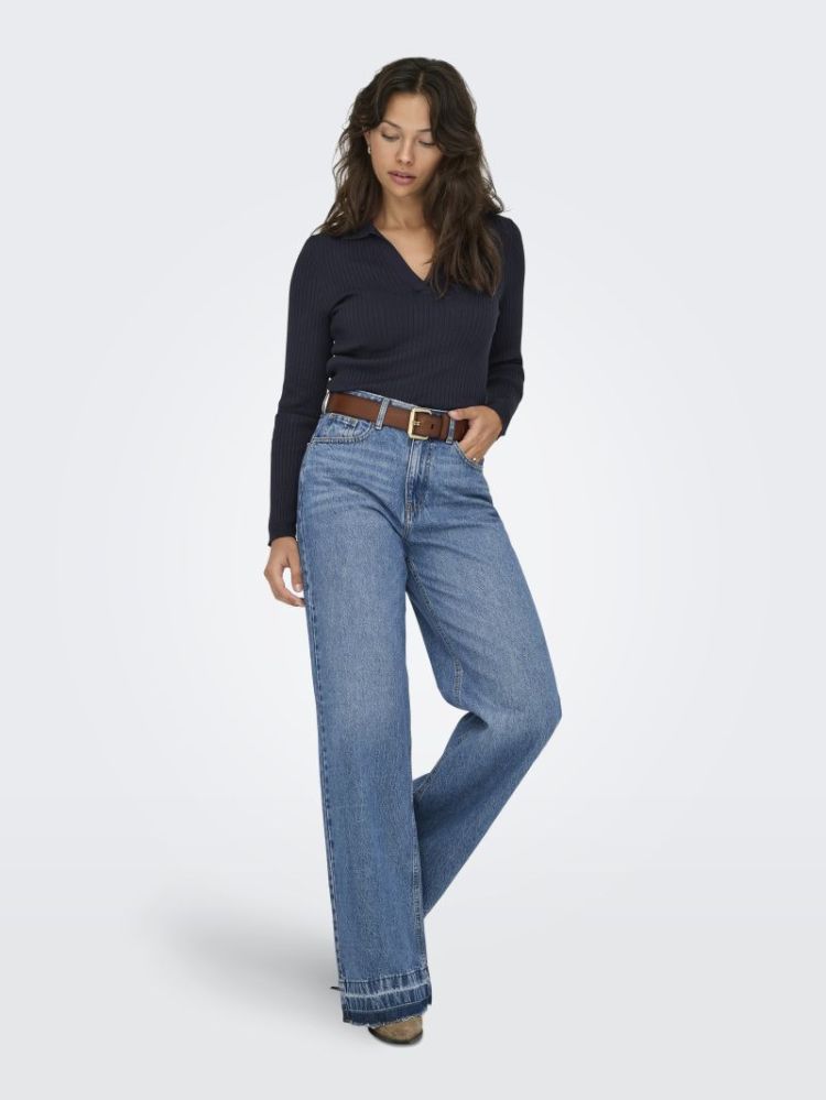 ONLKAYA LS POLO KNT NOOS 194962 Night Sk