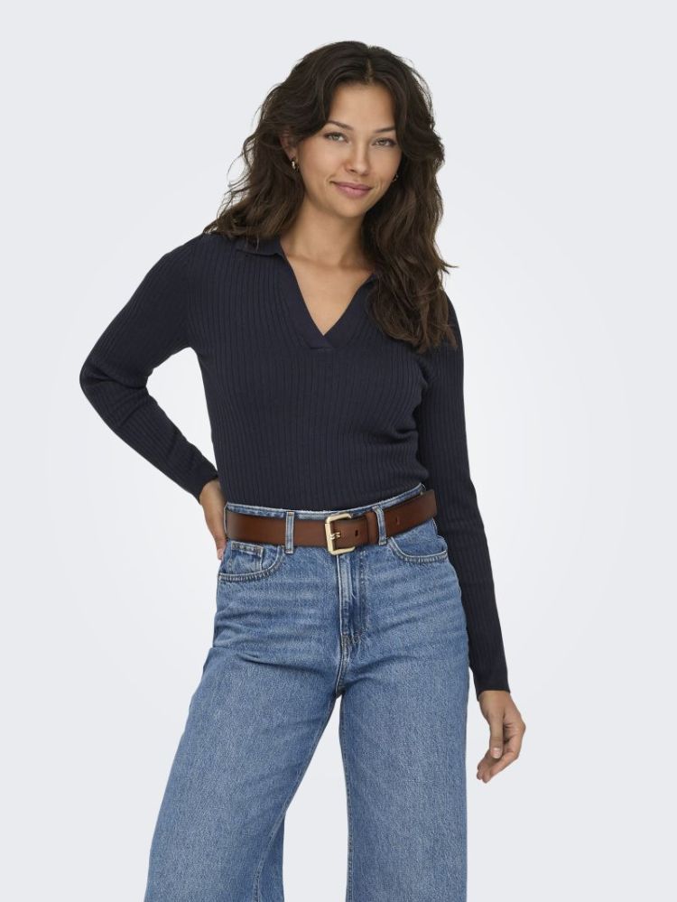 ONLKAYA LS POLO KNT NOOS 194962 Night Sk