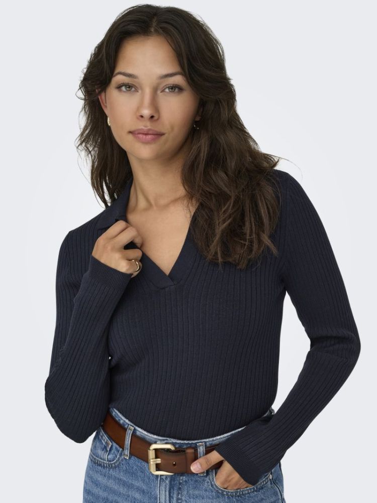 ONLKAYA LS POLO KNT NOOS 194962 Night Sk