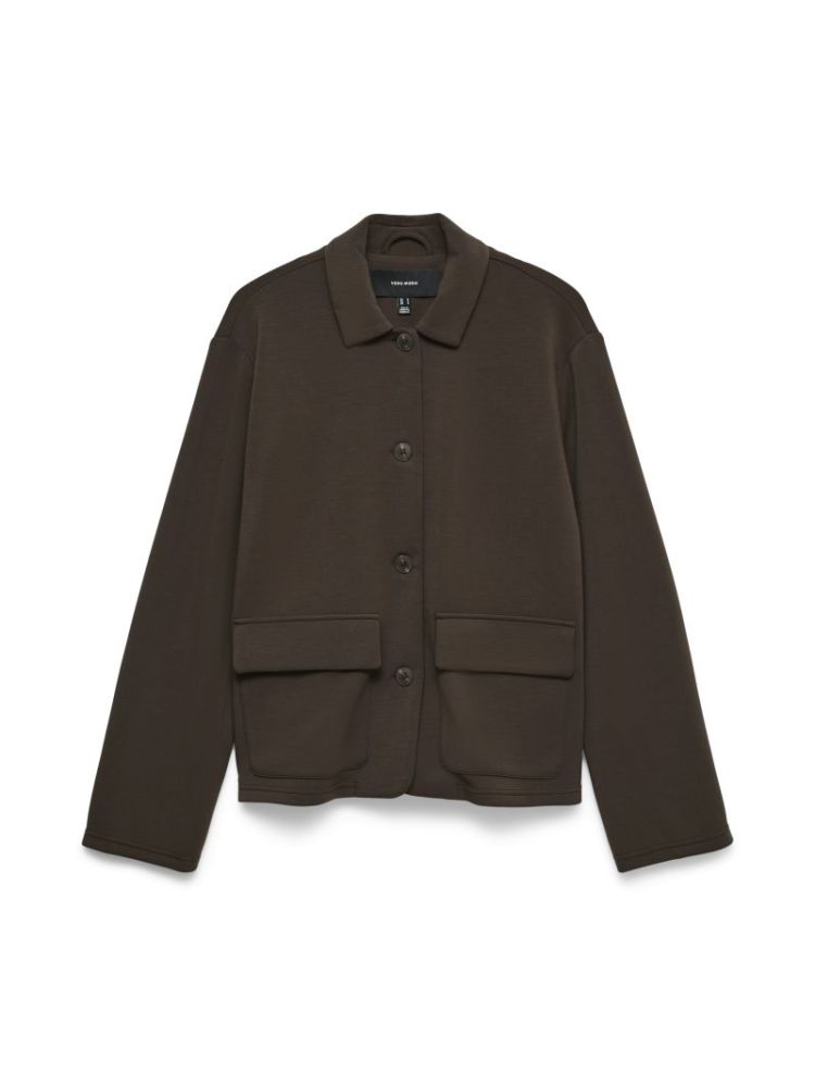 VMBELLIS LS JACKET NOOS 297957 Chocolat