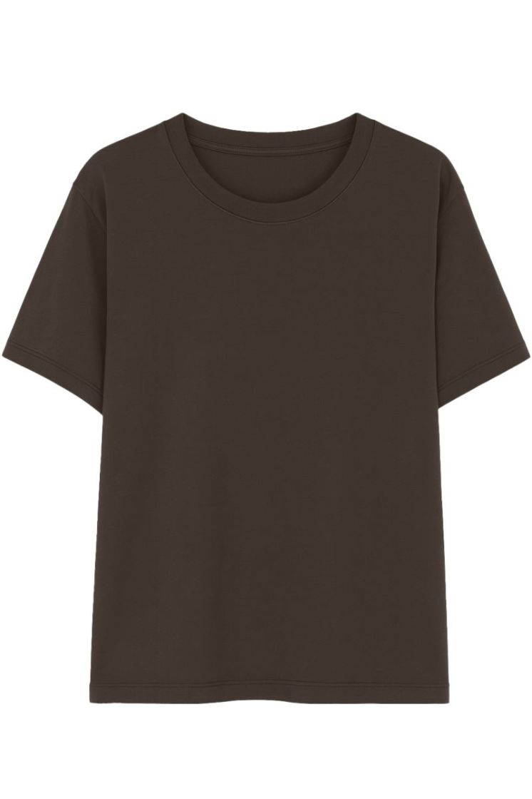 VMBELLIS SS T-SHIRT NOOS 297957 Chocolat