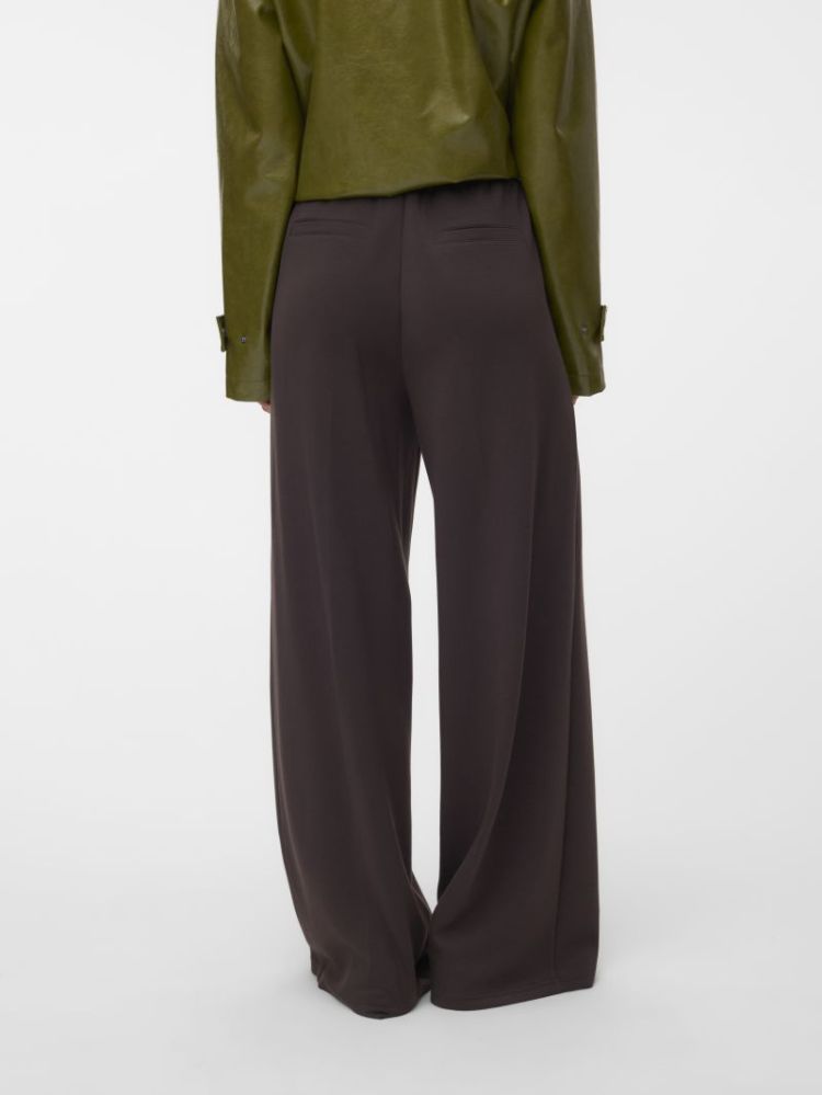 VMBELLIS MW WIDE PANT NOOS 297957 Chocolat