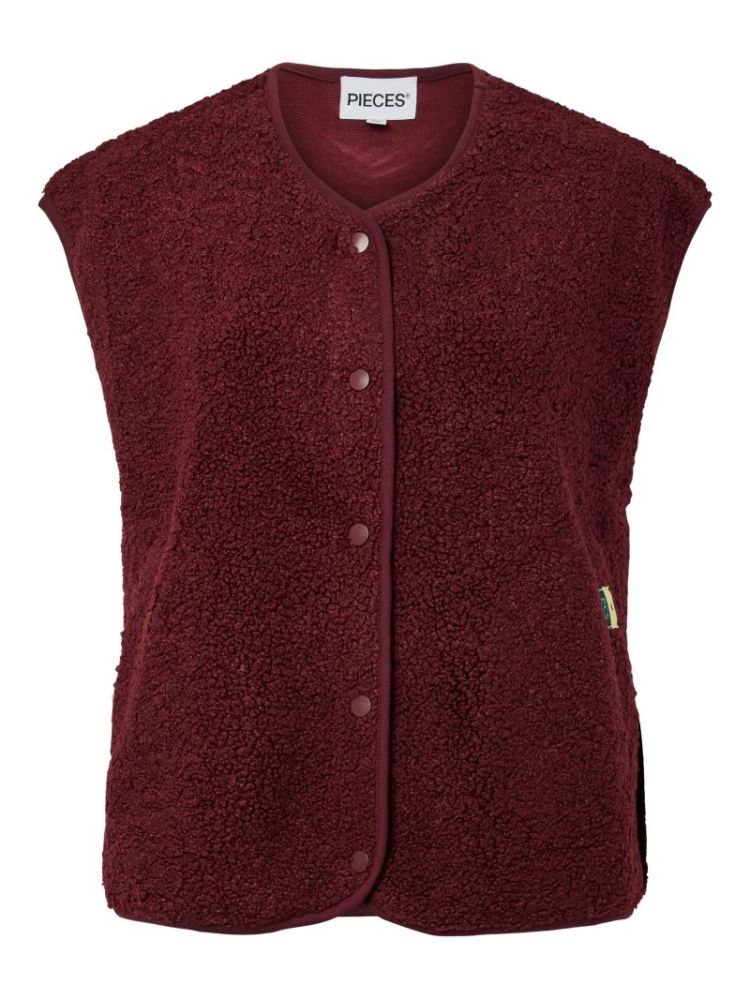 PCKATTY TEDDY VEST NOOS BC 188938 Tawny Po