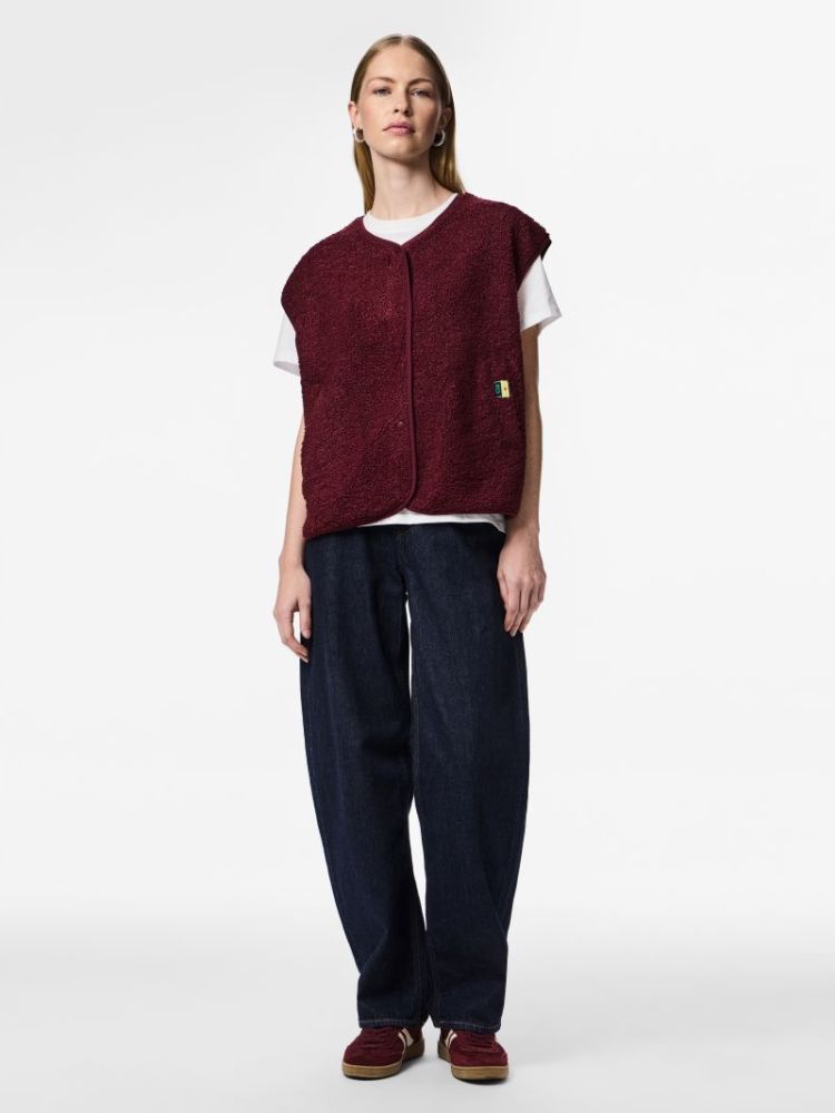 PCKATTY TEDDY VEST NOOS BC 188938 Tawny Po