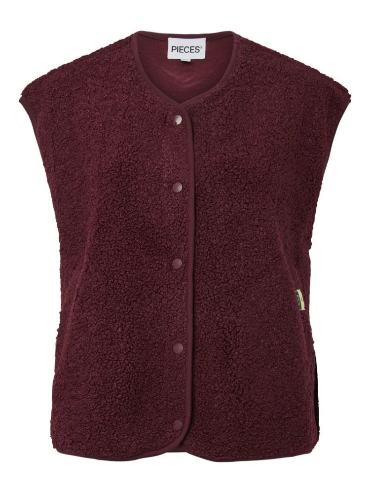 PCKATTY TEDDY VEST NOOS BC 188938 Tawny Po