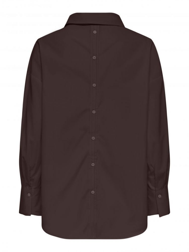 ONLOREGON ALVA LS BACK BTN SHI 237375 Coffee B