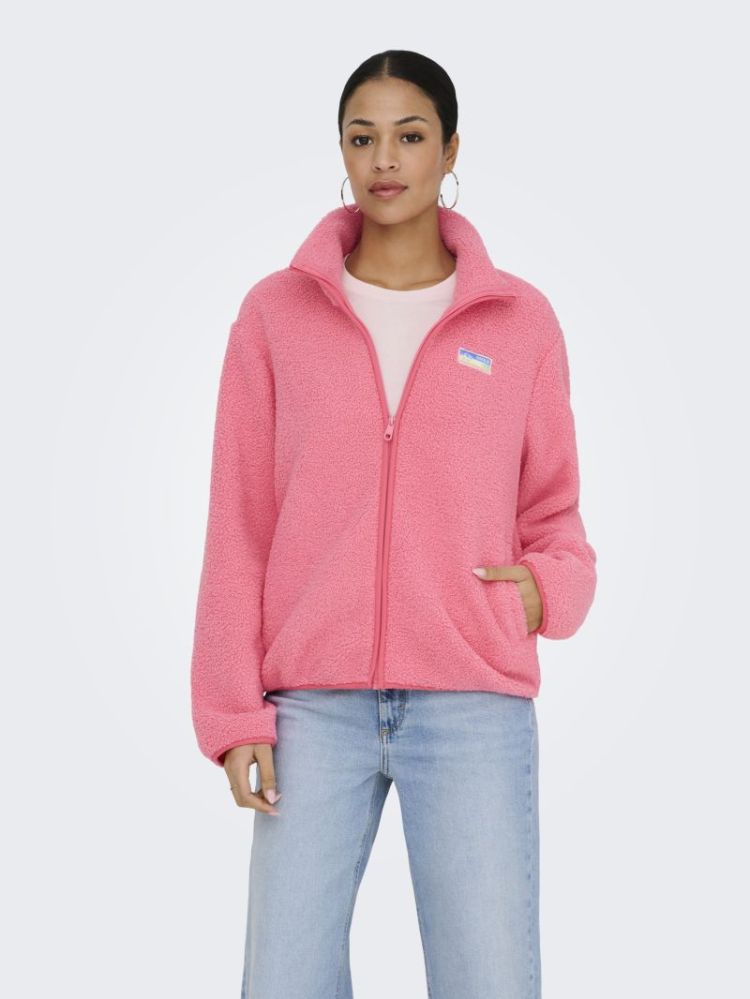 ONLEVA TEDDY JACKET CS OTW 183080 Pink Lem