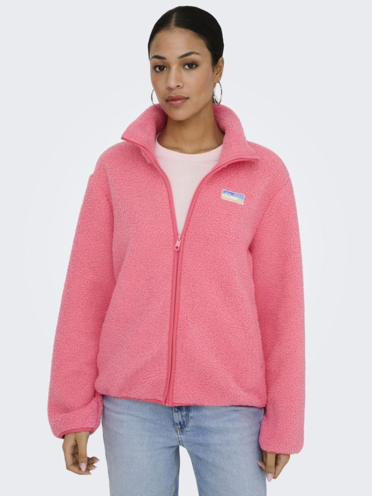 ONLEVA TEDDY JACKET CS OTW 183080 Pink Lem