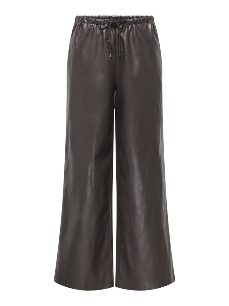 ONLMINI FAUX LEATHER PANTS CC  177947 Raven