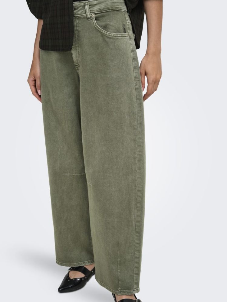 ONLCALLA MW BAGGY BARREL PANT  303968 Smokey O