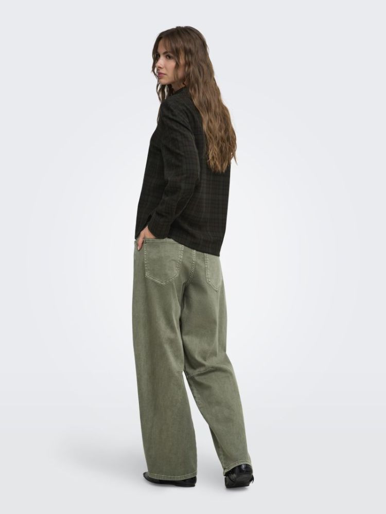 ONLCALLA MW BAGGY BARREL PANT  303968 Smokey O