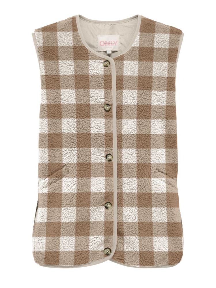ONLBABY TEDDY VEST PNT 189959011 Pumic