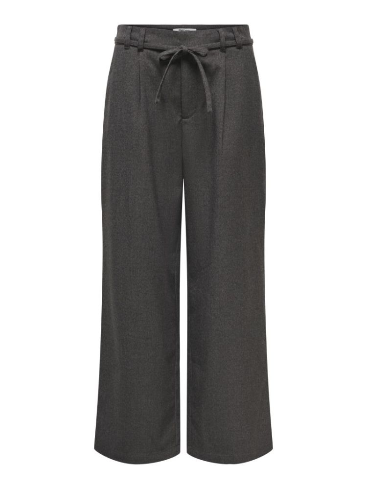 ONLBETTY HW WIDE STRING PANT T 179074 Dark Gre