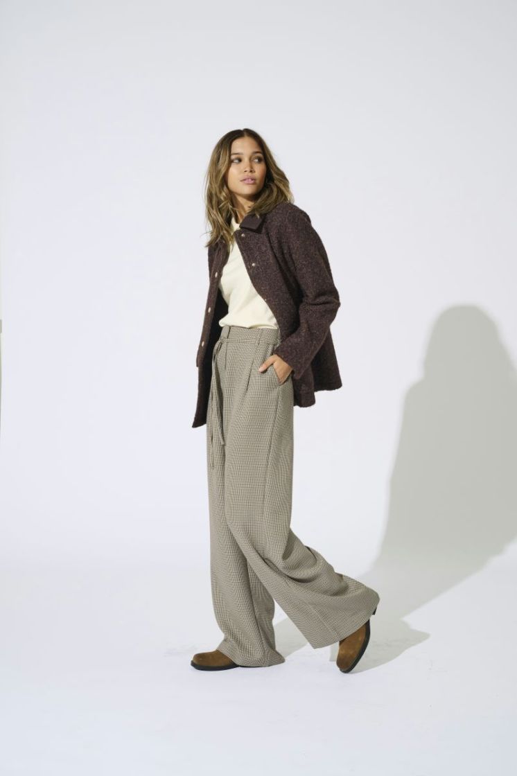 ONLMIRIA HW CHECK BELT WIDE PA 189959001 Pumic