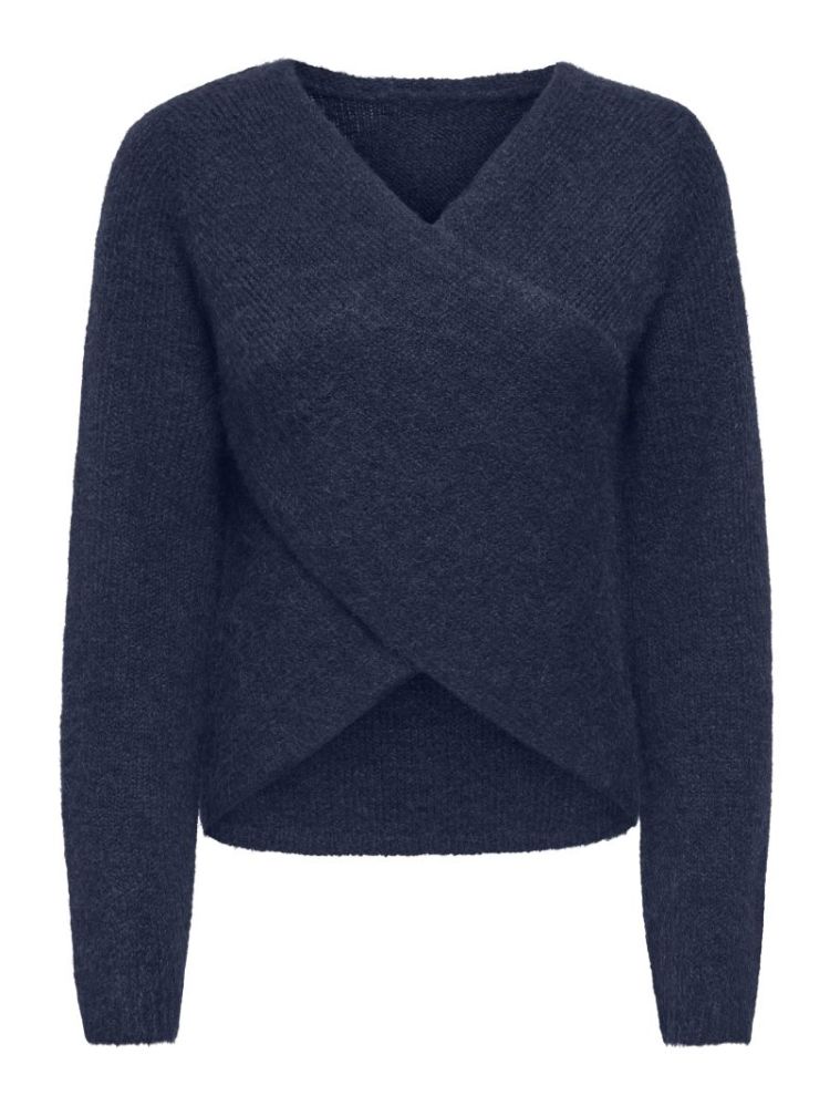 ONLMAGGIE LS CROSS V-NECK CC K 194962001 Night