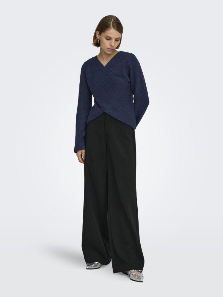 ONLMAGGIE LS CROSS V-NECK CC K 194962001 Night
