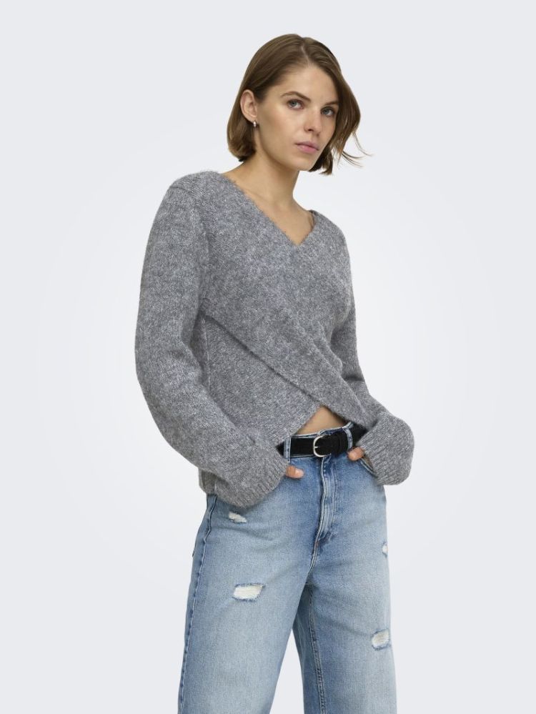 ONLMAGGIE LS CROSS V-NECK CC K 179075 Medium G