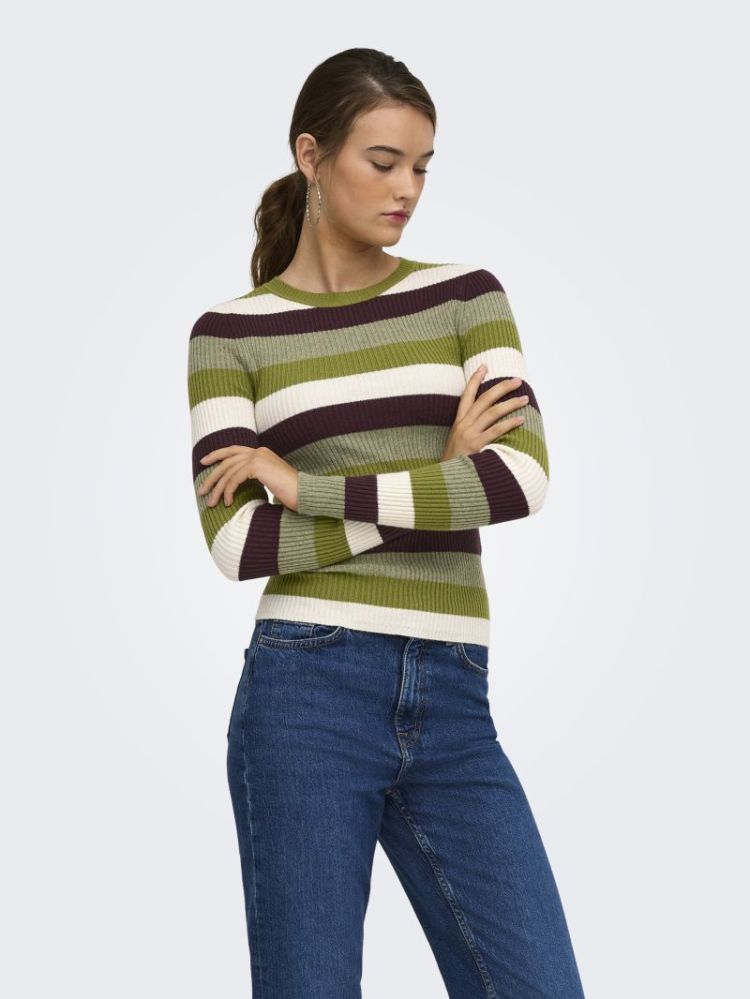 ONLIBI LS O-NECK RIB CC KNT 301962011 Carda