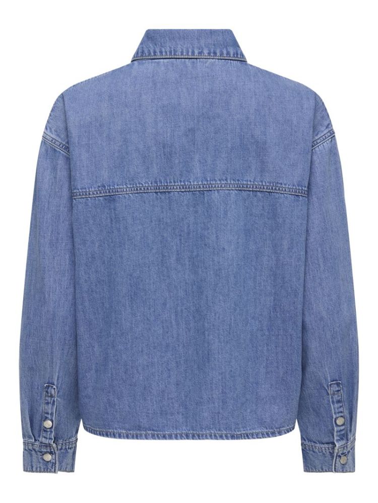 ONLALISIA LS BOW SHIRT DNM AKM 179695 Medium B