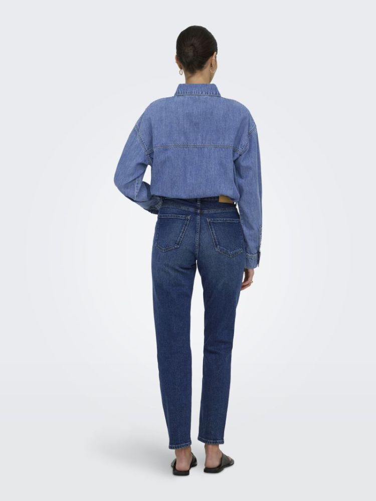 ONLALISIA LS BOW SHIRT DNM AKM 179695 Medium B