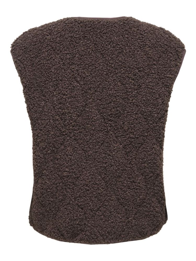 ONLINES TEDDY WAISTCOAT CC OTW 286415 Chocolat
