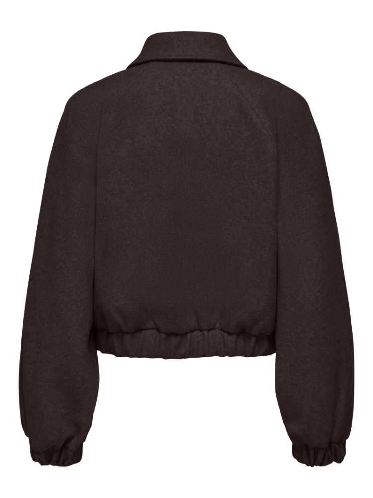 ONLNANCY LIFE COLLAR JACKET CC 244915001 Choco