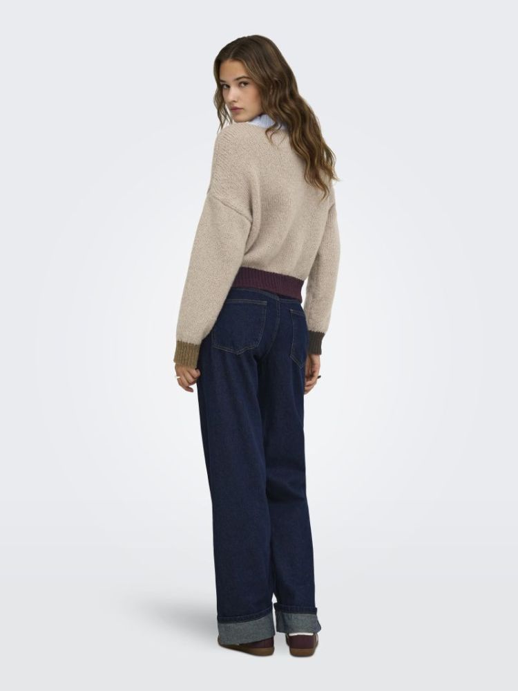 ONLOLINA LS CONTRAST HIGHNECK  193179011 Cashm