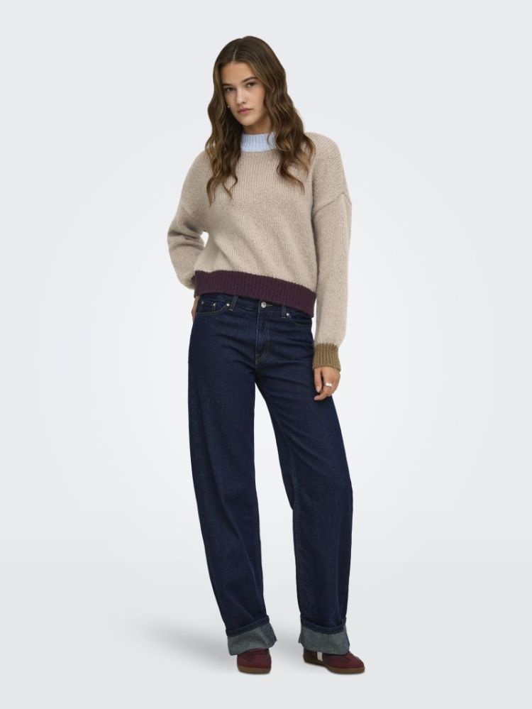 ONLOLINA LS CONTRAST HIGHNECK  193179011 Cashm