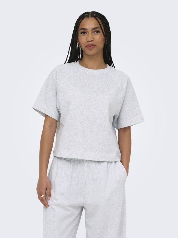 ONLOFELIA SS RAGLAN UB CC SWT 179073 Light Gr