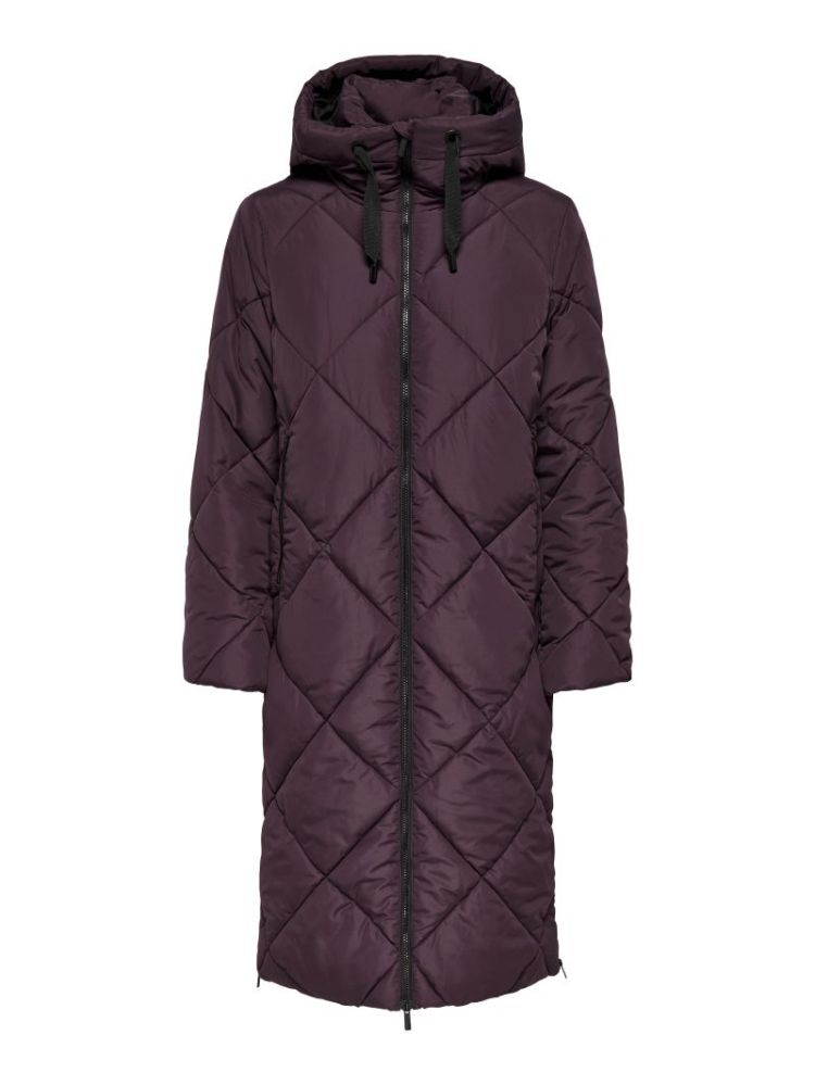 ONLMAGGI LONG HOOD PUFFER CC O 184723 Fudge