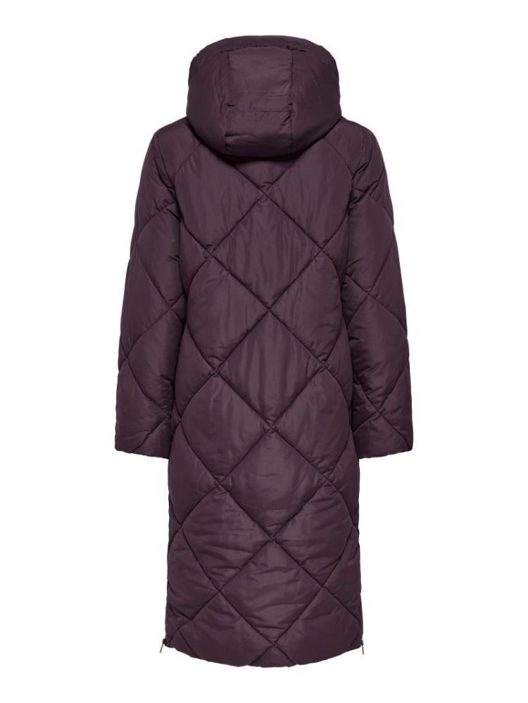 ONLMAGGI LONG HOOD PUFFER CC O 184723 Fudge