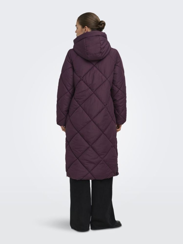 ONLMAGGI LONG HOOD PUFFER CC O 184723 Fudge