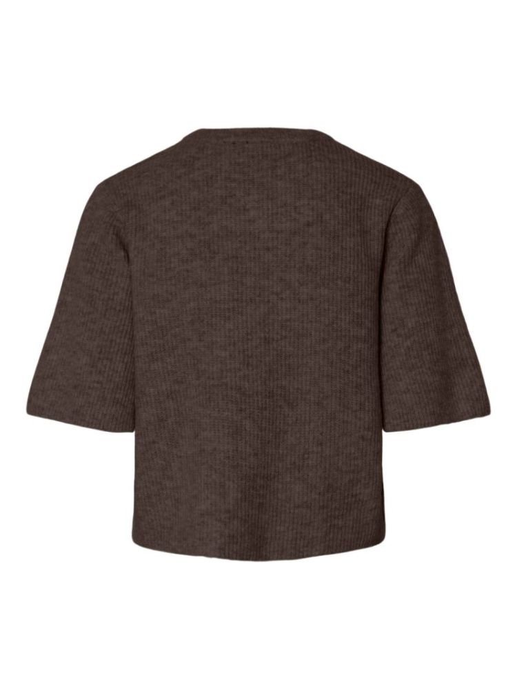 PCSILLY SS O-NECK KNIT CARDIGA 302664001 Hot F
