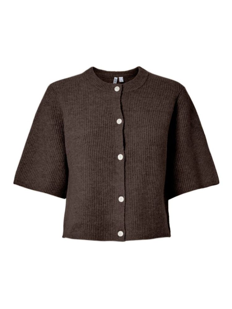 PCSILLY SS O-NECK KNIT CARDIGA 302664001 Hot F