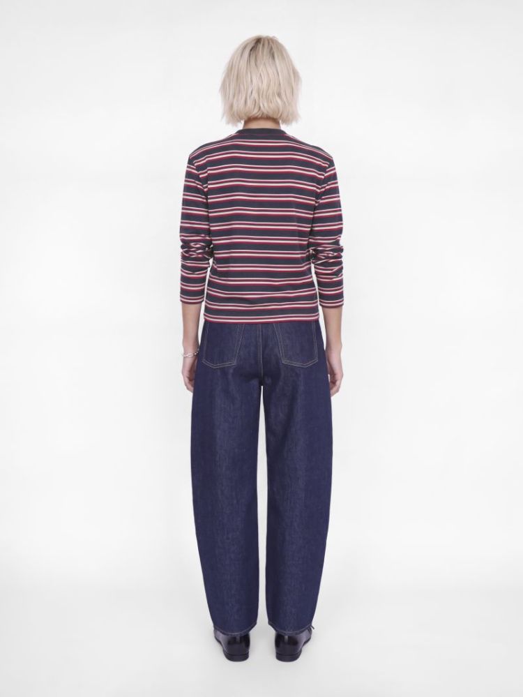 JXSOPHIA BOXY LS STRIPE TEE JR 175879012 Night
