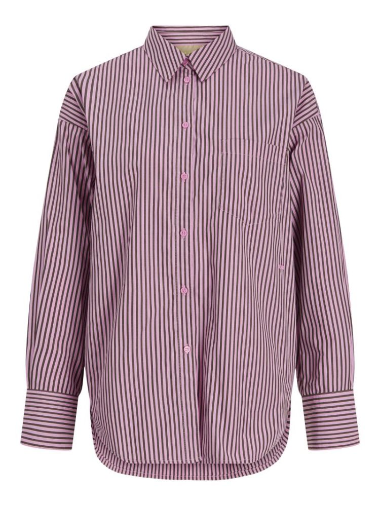 JXJAMIE LS RELAXED POPLIN SHIR 177315049 Orchi