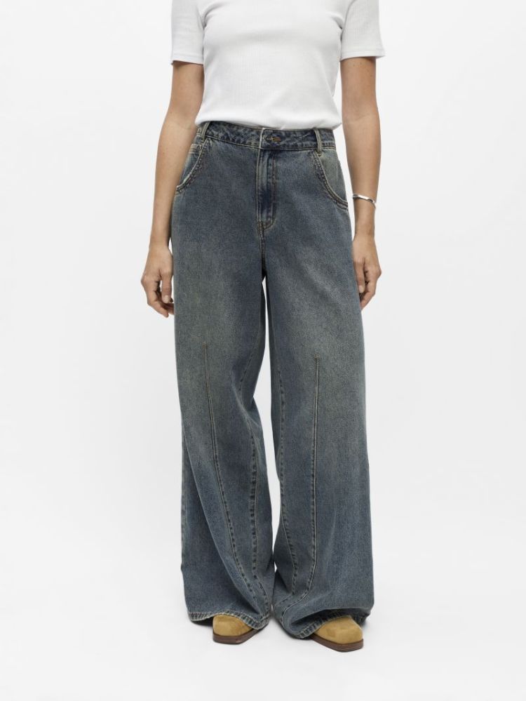 OBJDIPSY MW LO LONG JEANS 146 179832 Medium B