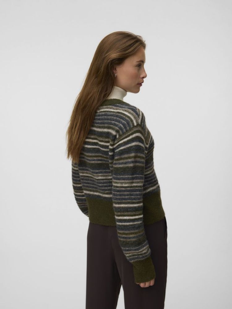 AWDANAE LS V-NECK KNIT CARDIGA 288877002 Rifle